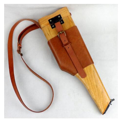 Replica WWII C96 German Army Woode Holster Stock Mauser Broomhandle Butt Military war copy