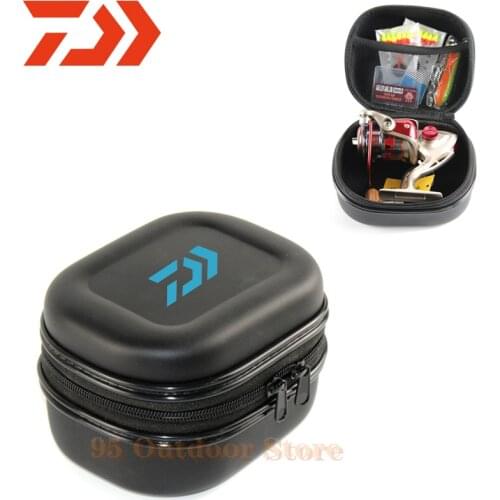 DAIWA Fishing Waterproof Fishing Tackle Box Outdoor Fishing Spinning Wheel Fishing Wheel Storage Box Dawa Multifunctional Box