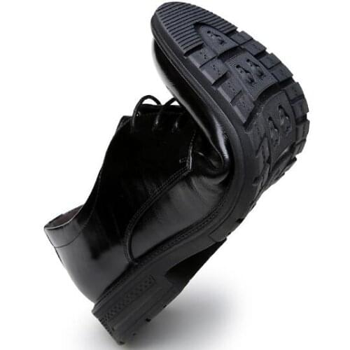 Mens shoes Oversized 45 46 47 48 leather shoes Comfortable mens leather shoes a trend Dress formal business black shoeao