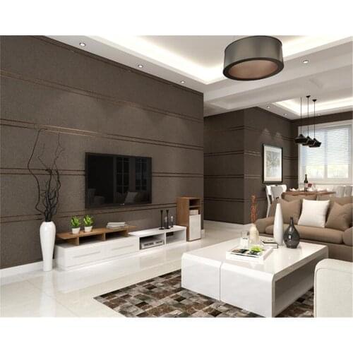 Beibehang Simple deerskin marble striped wallpaper non-woven wallpaper mural Living room bedroom TV background wall 3d wallpaper