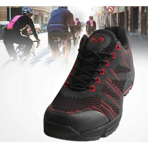 Tiebao leisure cycling shoes sapatilha ciclismo mtb Flying women SPD Pedals self-locking breathable Athletic bicycle riding shoe