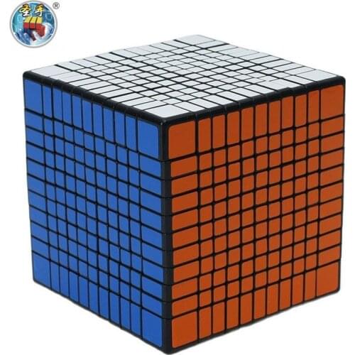 New ShengShou 11x11x11 Magic Puzzle 11cm Cubo Magico 11x11 Speed Cube Black Twist 11 Layers Game Professional Educational toys