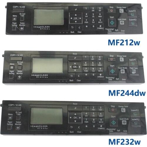 Control Panel Assembly for Canon MF212w MF244dw MF232w 212w 244dw 232w MF212 MF244 MF232 212 244 232 Key Board Printer Parts