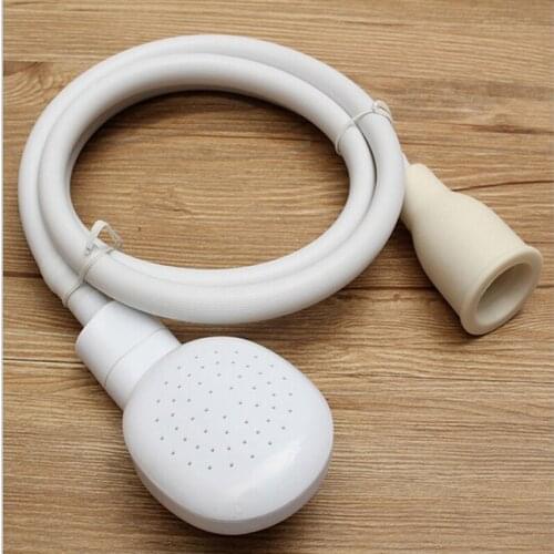 Pet Shower Sprayer Slip On Hose Portable Shower Head Plash Handheld Bathroom Baby Tap Water Shampoo Hair Tool