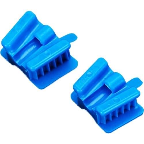 5pcs Dental Silicone Occlusal Pad Saliva Ejector Suction Tip Mouth Support Holding Mouth Opener Retractor Dentist Material S L