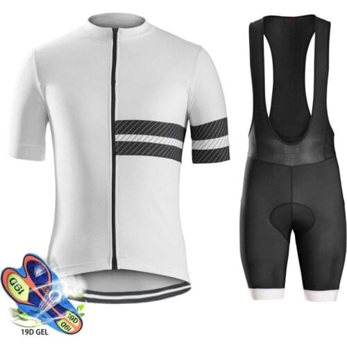 Triathlon Man Pro Cycling Jersey Bib Shorts Set 2021 Team Bike Uniform Suit Cycling Clothing Ropa Ciclismo MTB Bike Wear Clothes