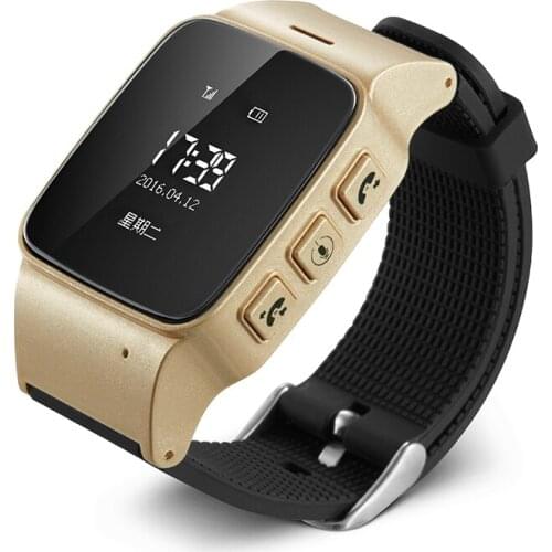 Elderly SmartWatch Phone SOS Anti-lost smart watch Gps+Lbs+Wifi Tracking Wristwatch work with IOS Android only design for elder