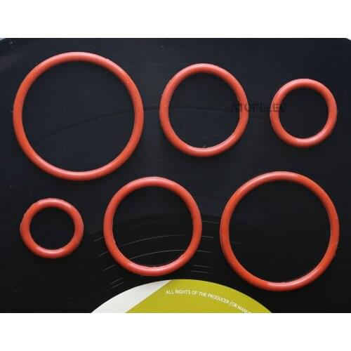 1pc 22mm/24mm/32mm/36mm/42mm/48mm Vacuum Tube Damper Silicone Ring Fit 12AX7 6SN7 EL34 300B KT88 for Amplifier AMP