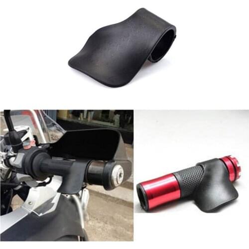 2PCS Black Motorcycle Throttle Assist Cruise Control Grips Wrist Rest Universal Motorbike For BMW r1200gs For Yamaha MT09 R1