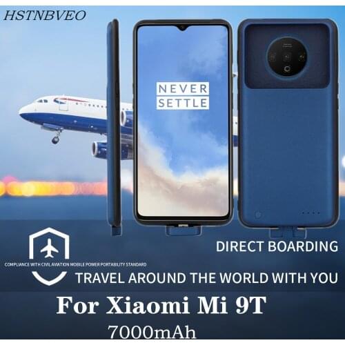 7000mAh For Xiaomi Mi 9T Battery Case Smart Phone Battery Charging Cover Power Bank For Xiaomi Mi 9T Battery Charger Case