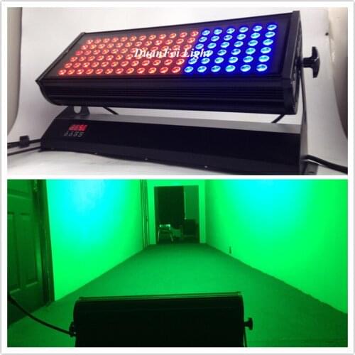 6units digital outdoor city light led rgb 108x3w 3in1 dmx led wall washer rgb ip65