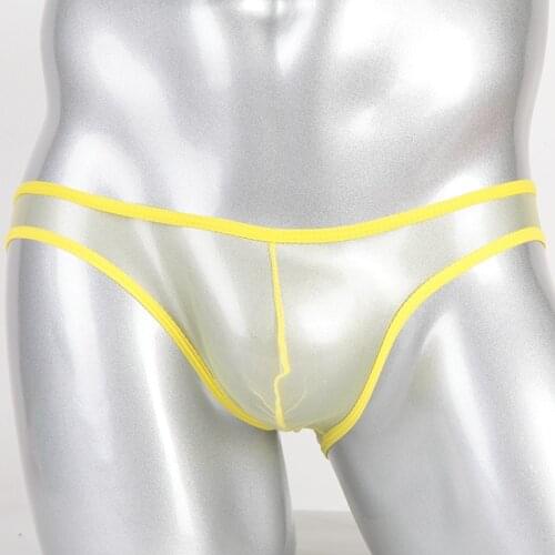 Mens Mesh Jockstrap Hot Underwear Briefs Thongs Mens Bulge Underpants Men Thongs