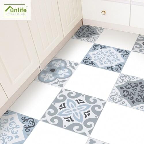 Funlife® Waterproof Anti-Slip Floor Stickers Peel & Stick Decorative Home Kitchen Backsplash DIY Self-Adhesive Ground Stickers