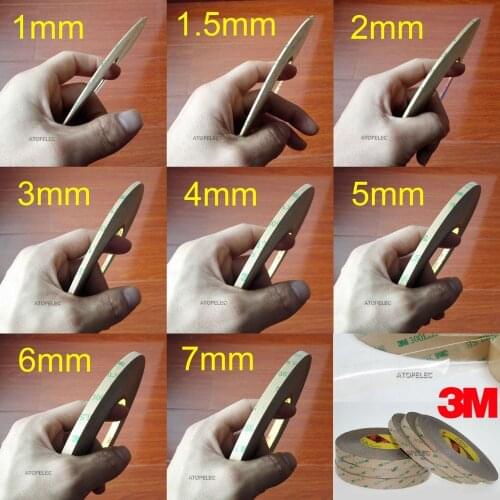 3M 300LSE Double Sided SUPER STICKY HEAVY DUTY ADHESIVE TAPE 55M Length * 1mm/2mm/3mm/4mm/5mm/6mm/7mm/8mm/9mm/10mm-18mm Width