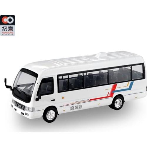XCarToys 1:64 Toyota Coaster Bus Diecast Model Car