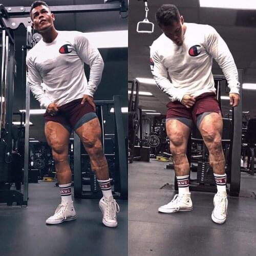 2021 Summer New Mens Swimsuit Color Block Drawstring Boxer Shorts Beach Shorts Sports Suits Surf Board Shorts Men Swim Trunks