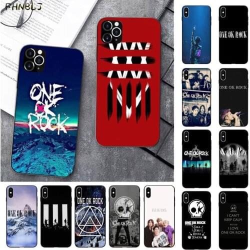 FHNBLJ ONE OK ROCK Soft Silicone TPU Phone Cover for iPhone 11 pro XS MAX 8 7 6 6S Plus X 5 5S SE 2020 XR case
