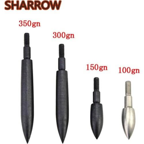 12Pcs 100-350 Grain Archery Broadheads Arrow Field Points Screw-In Arrowheads Target Practice Arrow Tips For Hunting Accessories