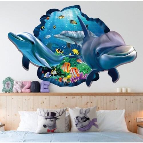 Wall Stickers Self Adhesive Murals Stickers, 3D Wall Stickers Murals Peel and Stick, Waterproof Wall Decal Wall Murals