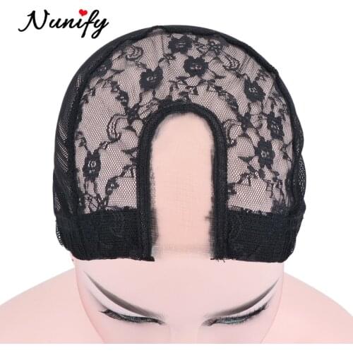 Nunify 1Pcs/Lot Cheap Elastic Band Wig Cap With Swiss Lace Net Wig Accessories Hair Net Mesh Dome Cap For Making Wigs