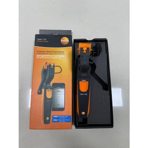New type Testo 115i Clamp Thermo meter 0560 2115 02 With Bluetooth range up to 100 m