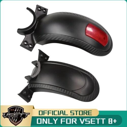 Original VSETT Front & Rear Fender Only for VSETT 8+ Electric Scooter Mudguard Wheel Cover Tyre hugger Guard