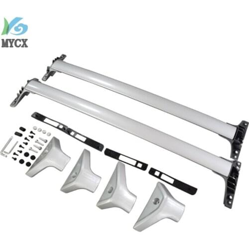 New Arrival Horizontal Roof Rack Bar Transverse Roof Rail Cross Bar For Toyota RAV4 2019 2020, Aluminum Alloy,US orignal Style