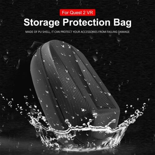 Protable Storage Bag Carrying Case Protective Storage Bag For Quest 2 VR Game Headset Travel Carrying Case