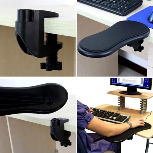 Attachable Ergonomic Computer Arm support computer hand pallet Rotating Chair Extender Hand Wrist Support Board Mousepad