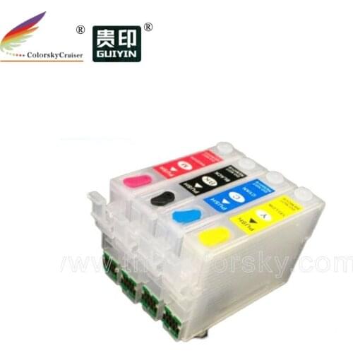 RCE2001) refill ink cartridge for Epson XP100 XP200 XP300 XP400 WF2510 WF2520 WF2530 WF2540 bkcmy with ARC chip