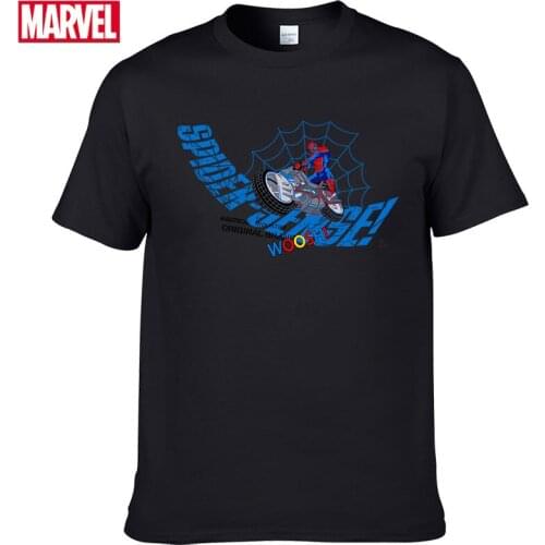 Marvel The Avengers spiderman t shirt Comfortable Breathable 100% cotton Fashion clothes for teens Summer Oversized t-shirt #83