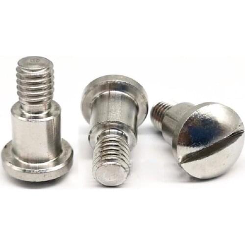 10PCS M4 M5 M6 M8 M10 GB946 304 stainless steel slotted spherical cylindrical head axial screw step slotted screw