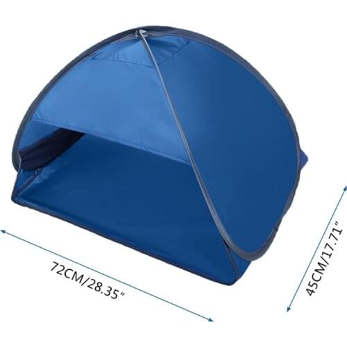 Folding UV Protection Beach Sun Shelter Canopy Anti-UV Mini Automatic Shade Tent Awning for Outdoor Picnic Beach