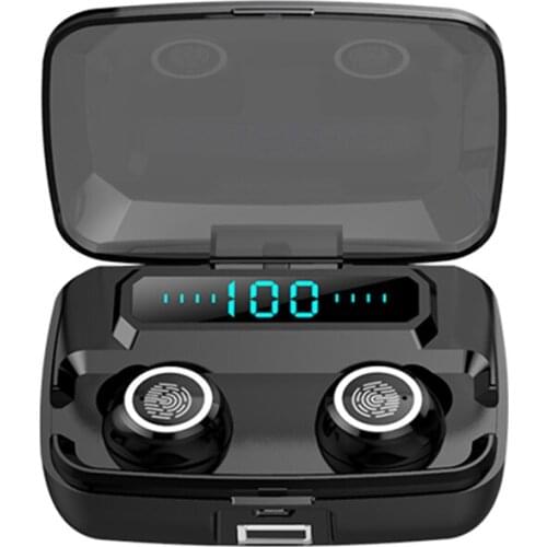 M11 TWS 3500mAh LED Bluetooth Wireless Earphones Headphones Earbuds Touch Control Sport Headset Noise Cancel Earphone Headpho