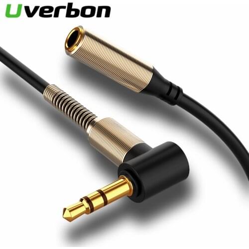 Jack 3.5 mm Audio aux Extension Cable for Huawei P20 lite Stereo 3.5mm Jack Aux Cable for Headphones Xiaomi Redmi 5 plus PC