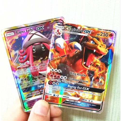 10pcs/bag Takara Tomy Pokemon Card GX Mega Luminous Card Game Childrens Toy Action Character Animation Doll Model