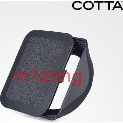 46mm screw square metal Lens Hood cover protector for olympus pen-f panasonic 20/1.7 leica fujifilm lens