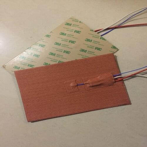 510x360mm 1000W 220V K type thermostat Silicone Rubber Heater with thermistor Heating Element heat mat flexible heater