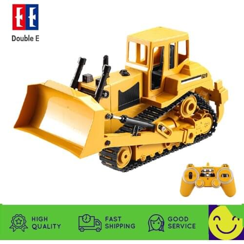 CONUSEA 1/20 RC Truck Bulldozer Caterpillar Tractor Model Engineering Cars Excavator 2.4Ghz Radio Controlled Car Toy For Boys