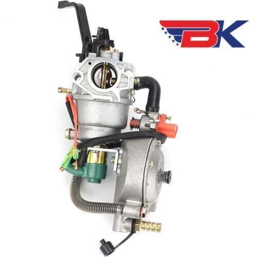 Dual Fuel Carburetor Fit Honda GX390 GX 390 Chinese Made 188F 13HP 4KW-5KW Gasoline Generator Engine Motor Parts