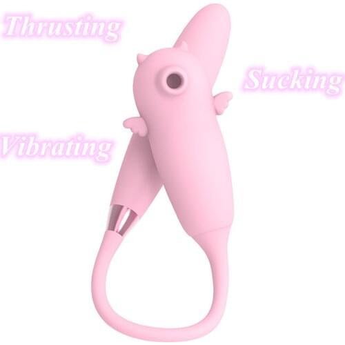 Dildo Vibrators For Women Powerful Vibration Sucking Pulsation Heating Sex Machine G Spot Female Nipple Clitoris Sucker Toy