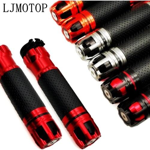 7/8'' 22MM Motorcycle handle grips Motorbike handlebar ends For Ducati 400 MONSTER 620 MONSTER 695 MONSTER 696 MONSTER