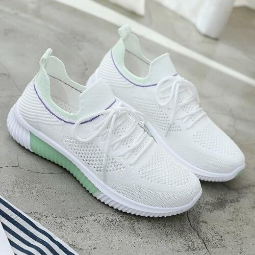 Woman Fashion Casual Women Sneakers Vulcanized Shoes Mesh Platform Sneakers Outdoor Casual Shoes Breathable Female Sneakers