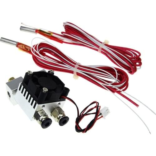 Mayitr 1set 2 In 2 Out Dual Color Extruder Durable All Metal 3D Printer Accessories For 3D Chimera Hotend Kit V5/V6