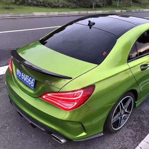 For Mercedes-Benz CLA AMG CLA45/180/200/250/260 W117 Spoiler High Quality ABS Material Car Rear Trunk Wing Accessories Body Kit