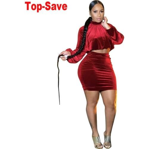 Vintage Sweet Women Crop Top And Skirt Pleated Bandage A Line Mini Short Skirts Long Sleeve 2 Pieces Set Sexy Birthday Outfits