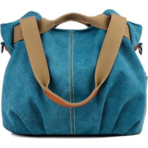 High Quality Women Canvas Handbags Female Messenger Bags Tote Clutch Bolsas Femininas Ladies Shoulder Bags Womens Crossbody Bag