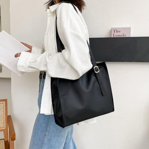 Ladies big bag 2021 popular new fashion simple large capacity shoulder tote bag designer handbags high quality bags for women