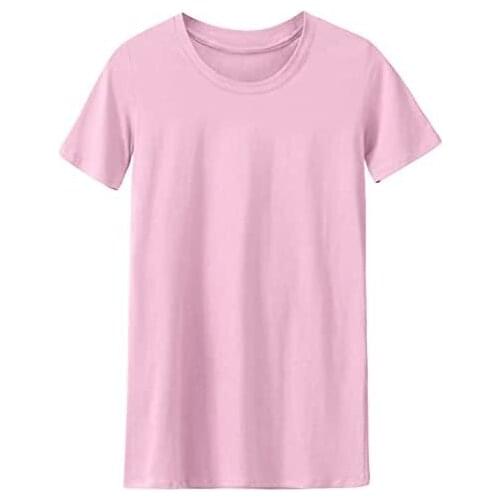 Summer 2020 new T-shirts, short-sleeve round neck T-shirts, organic cotton short casual cotton O-neck