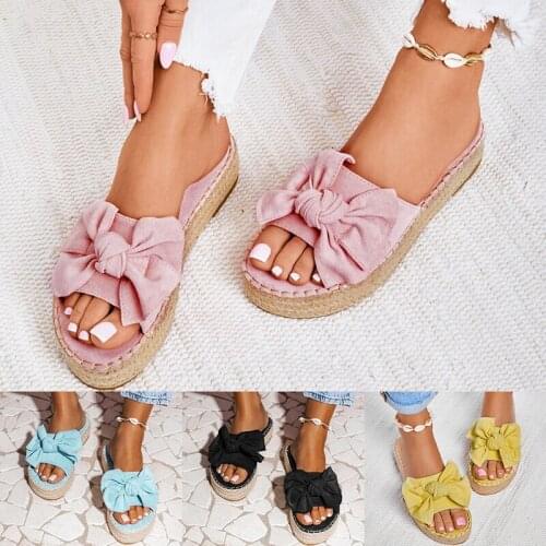 2020 new Woman Sandals Platform Flower Slippers Casual Beach Flip Flops Sandals Women Summer Sexy High Heel Sandals hot sell